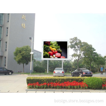 P10 Full Color Outdoor School Advertising LED Screen